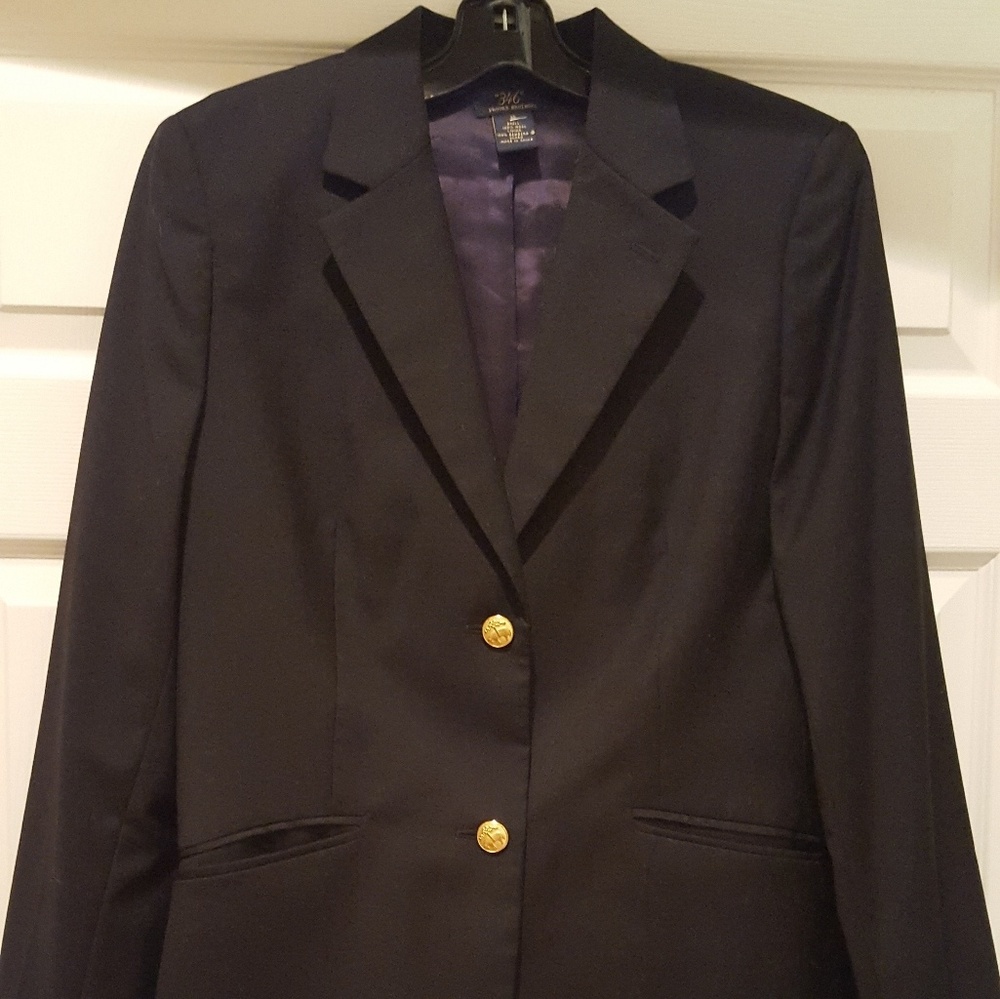 Brooks Brothers navy Jacket.